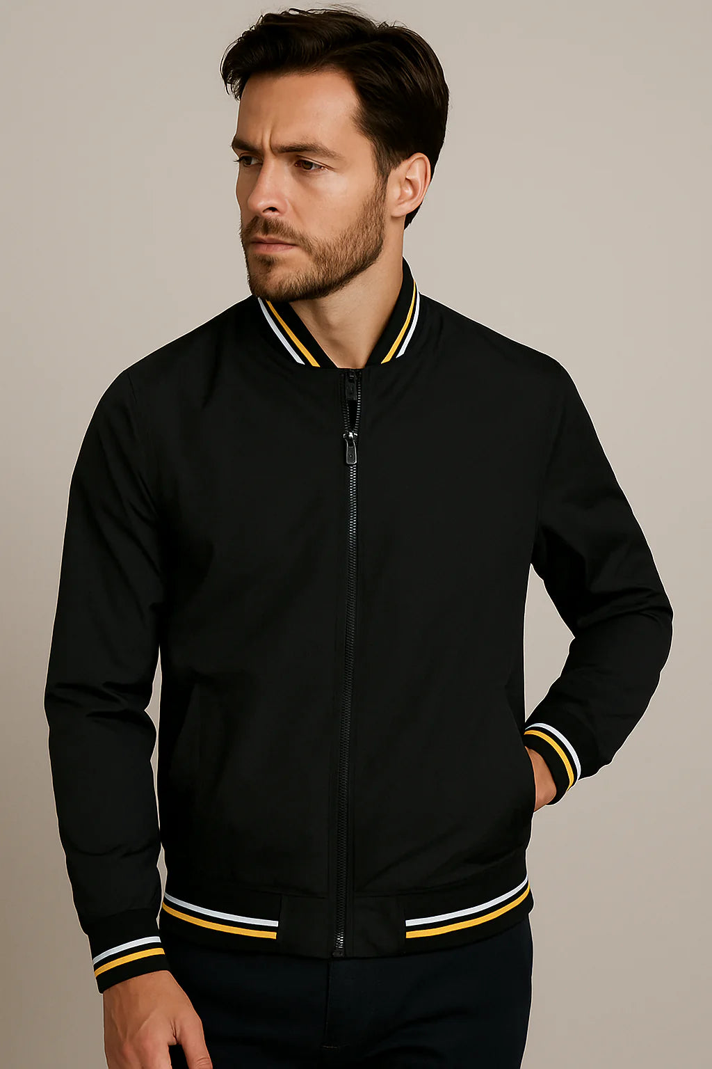 Premium Jacke Magnus Schwarz