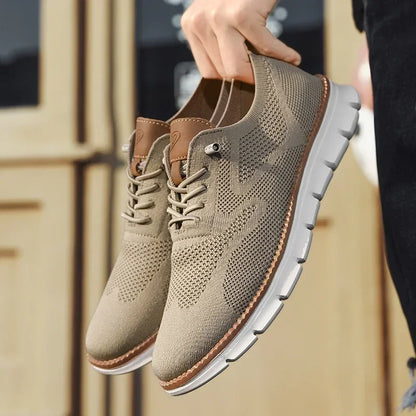Urban – Herren Sneaker Bequeme aus Strick in Khaki – Limitierte Auflage