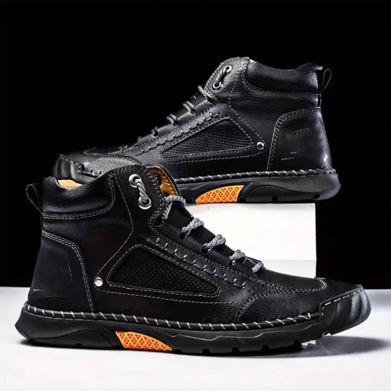 St. James - Stiefel mit Handnaht und unvergleichlicher Widerstandsfähigkeit - Schwarz